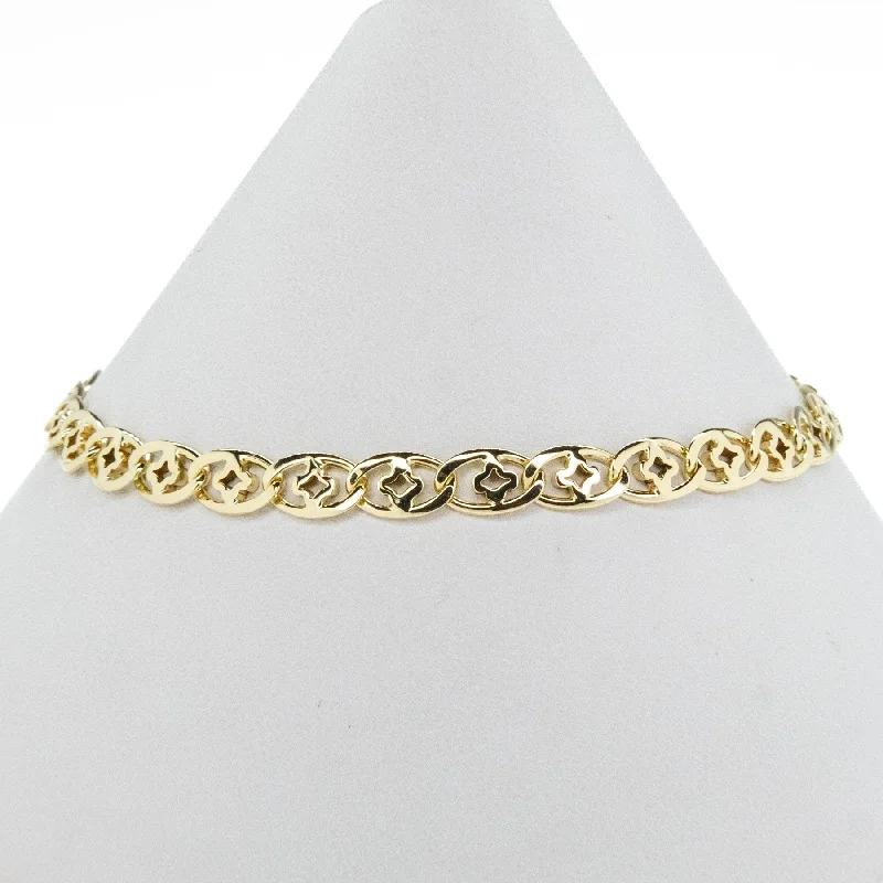 Personalized Birthstone Bangles-Modern Mariner Link 8.2" Chain Bracelet in 14K Yellow Gold