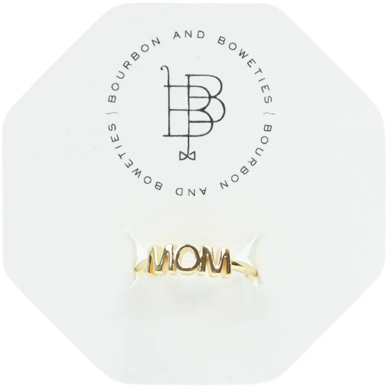 Vintage Gold Rings-The MOM Ring