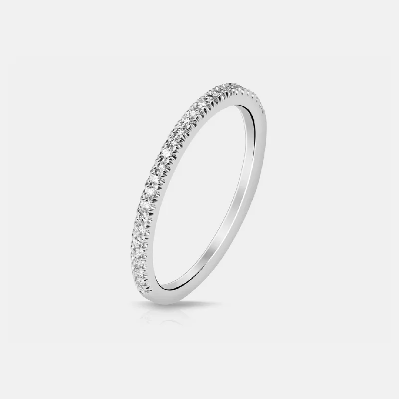 Birthstone Rings for Men-Effie Diamond Band