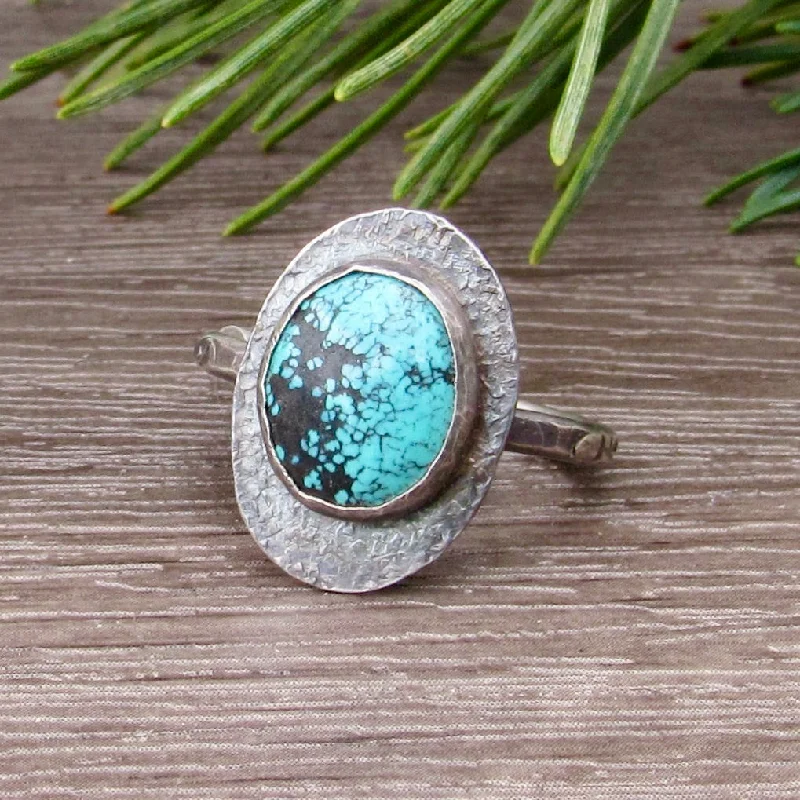 Fashion Rings for Women-Turquoise Ring II