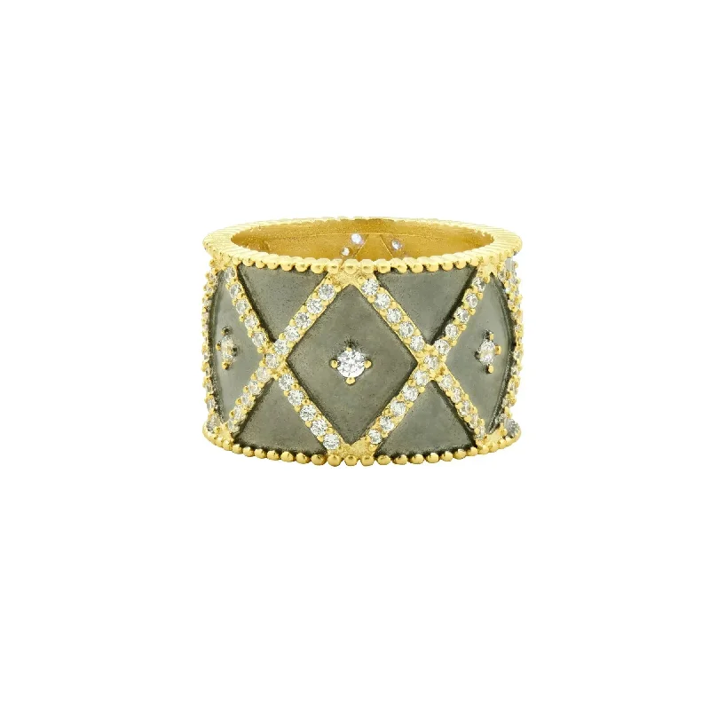 Fashionable Cocktail Rings-All-Time Favorite Cigar Band Ring