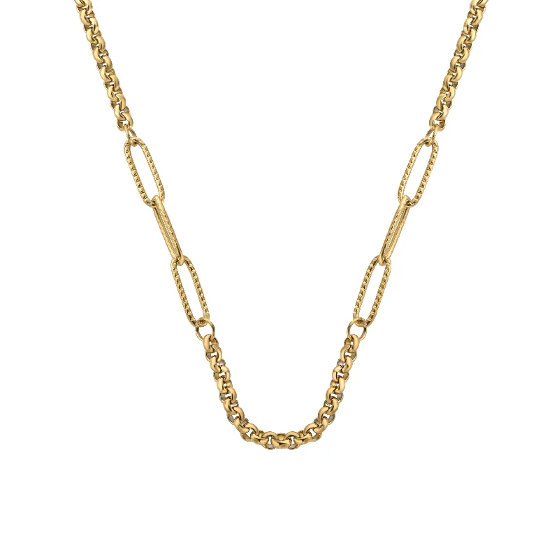 Long Chain Necklaces-Passion necklace rosé gold