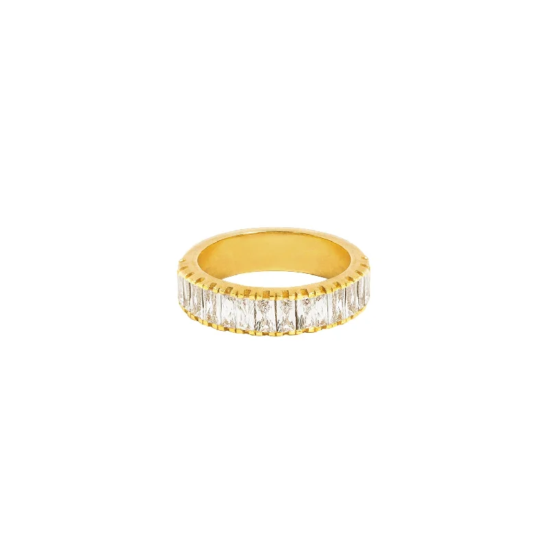 Vintage Diamond Rings-Century Ring | White Topaz