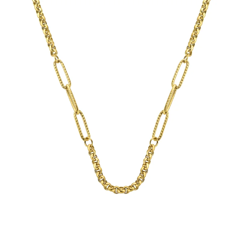 Luxury Gold Necklaces-Passion necklace gold