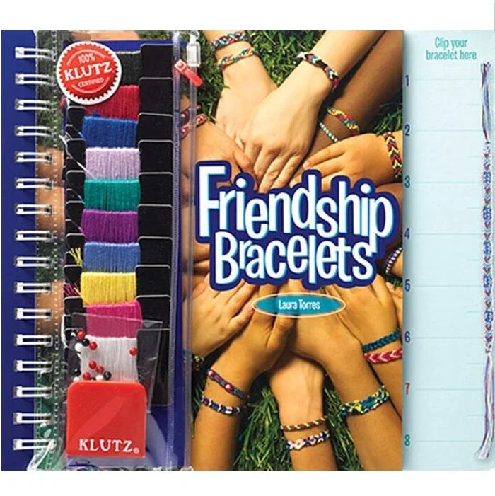 Silver Charm Bracelets-Klutz Friendship Bracelets