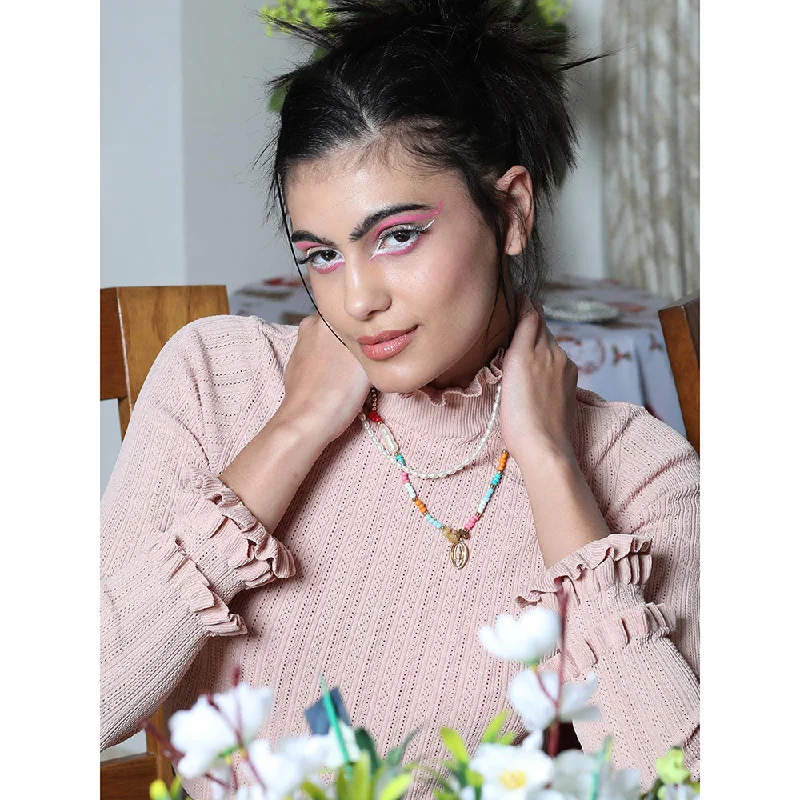 Unique Personalized Necklaces-Odette Stunning Multicoloured Layered Necklace