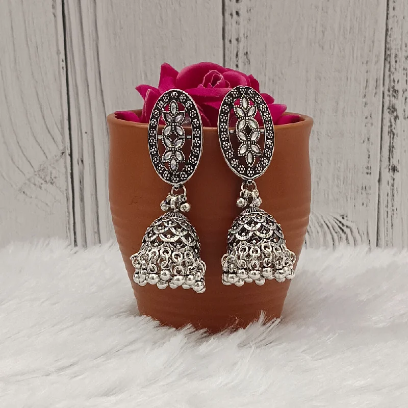 Trendy Dangle Earrings-Darshana Jewels Oxidised Plated Dangler Earrings